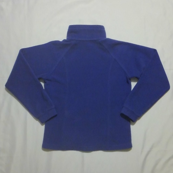 Purple Columbia Fleece Full Zip Jacket 14/16 - Picture 6 of 6